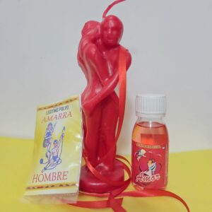 vela pareja union roja