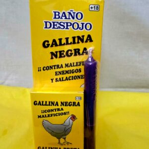 baño caja 250ml gallina negra contra maleficios