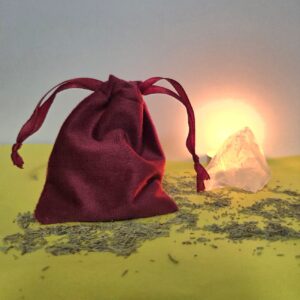 bolsa terciopelo peq. 6.5x9 cm colores