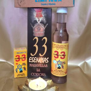 ab kit 33 esencias limpieza